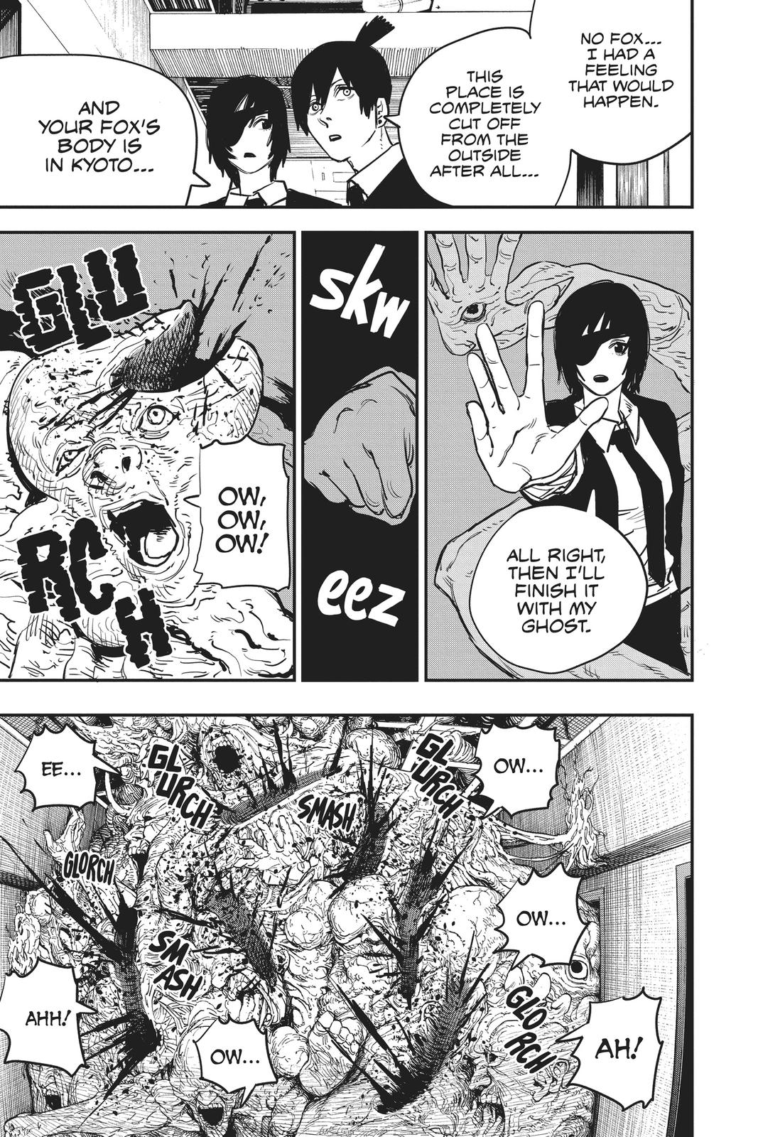 Chainsaw Man Manga Chapter 17 page 10 - Kill Denji scene