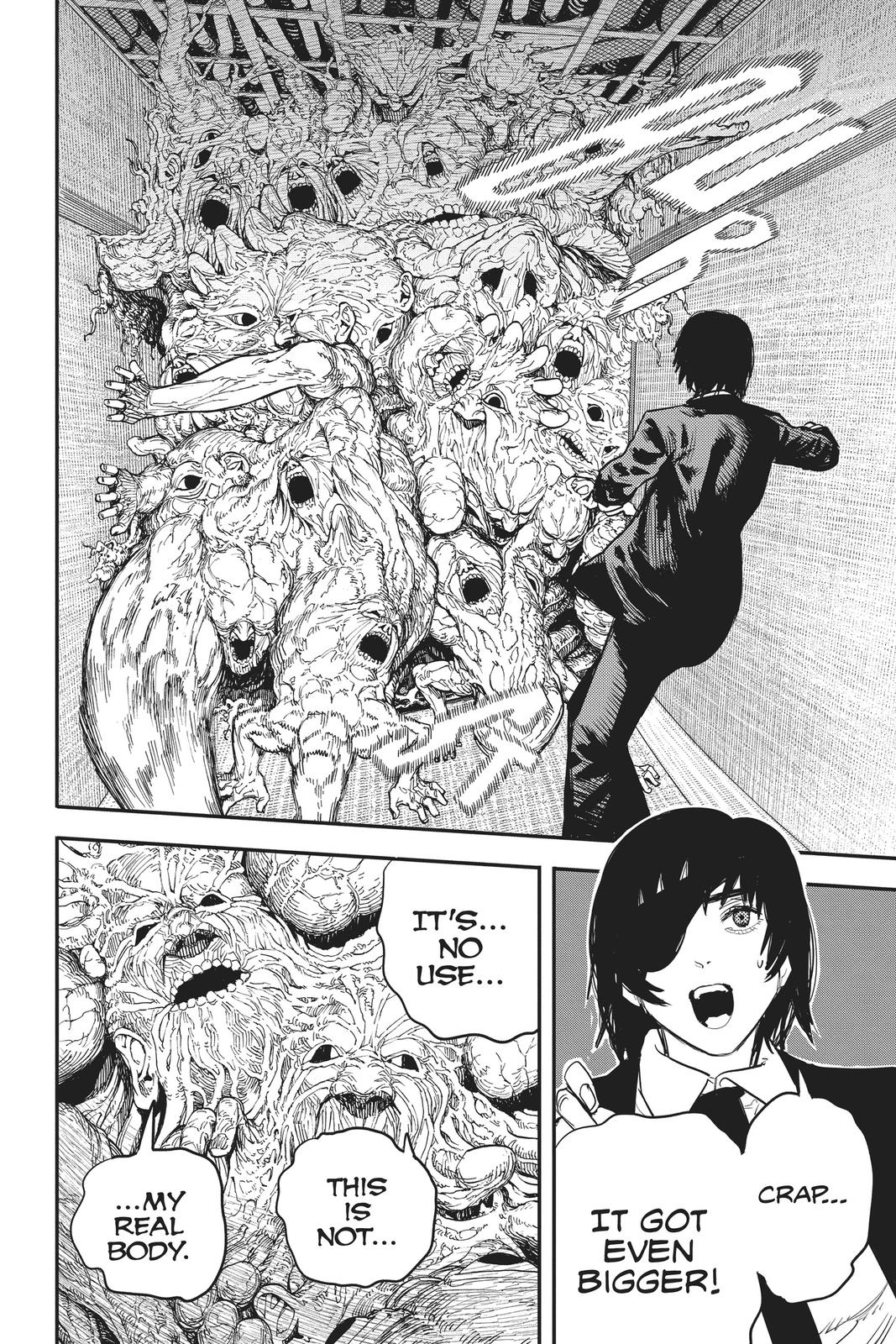 Chainsaw Man Manga Chapter 17 page 11 - Kill Denji scene