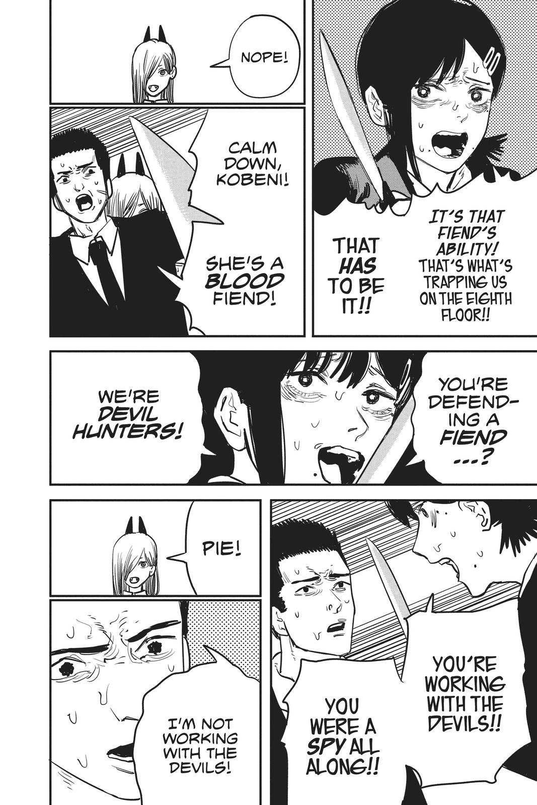 Chainsaw Man Manga Chapter 17 page 19 - Kill Denji scene