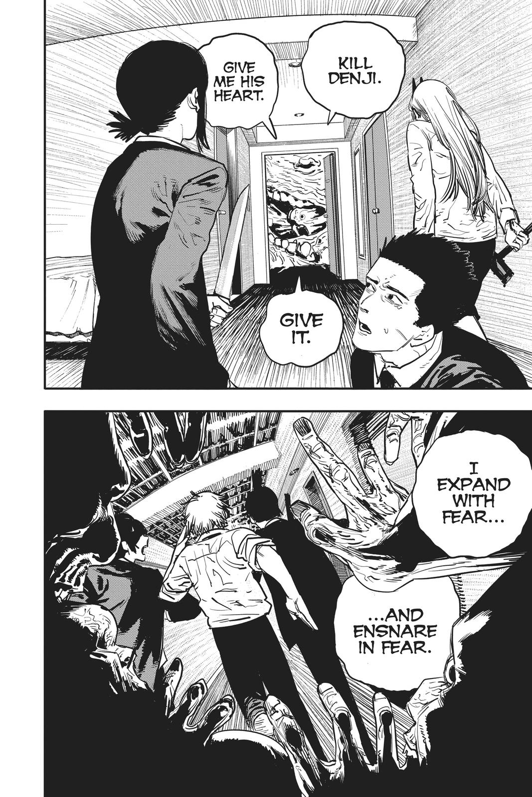 Chainsaw Man Manga Chapter 17 page 22 - Kill Denji scene