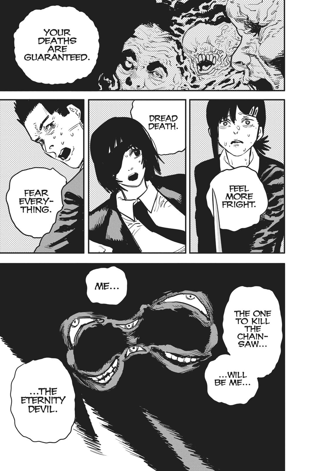 Chainsaw Man Manga Chapter 17 page 23 - Kill Denji scene