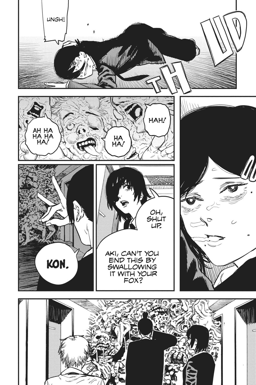 Chainsaw Man Manga Chapter 17 page 9 - Kill Denji scene