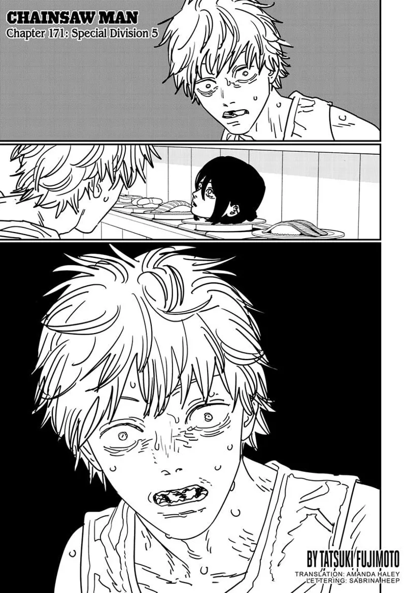 Chainsaw Man Manga Chapter 171 page 1 - Special Division 5 scene