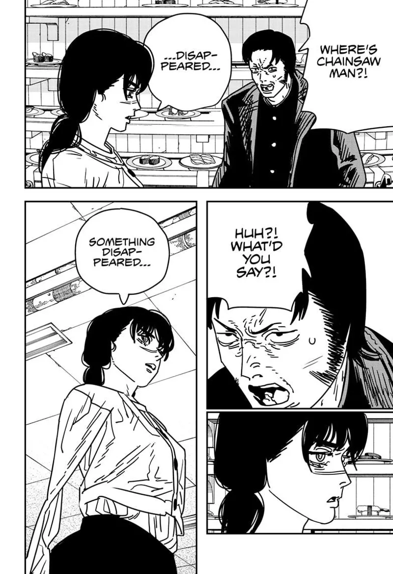 Chainsaw Man Manga Chapter 172 page 15 - Bzzz! Boom! Chomp! scene