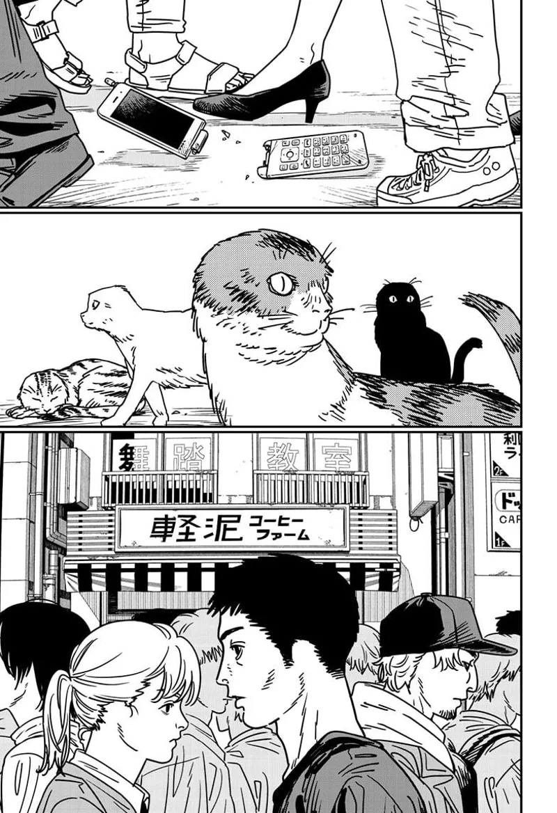 Chainsaw Man Manga Chapter 173 page 2 - Hard of Hearing scene