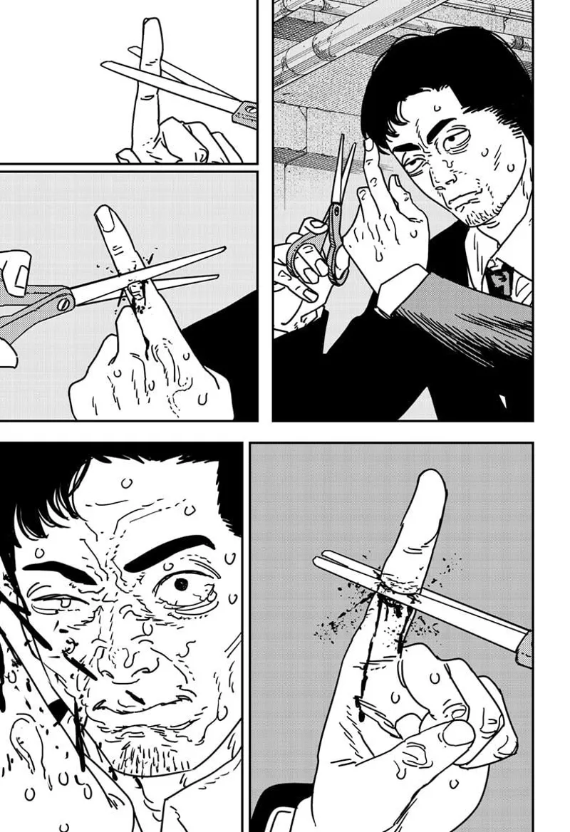 Chainsaw Man Manga Chapter 173 page 6 - Hard of Hearing scene