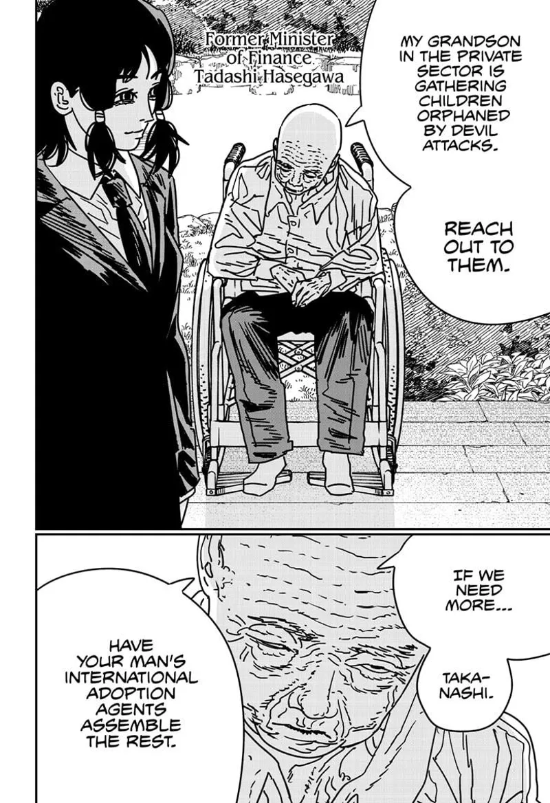 Chainsaw Man Manga Chapter 174 page 9 - Ayyy, Aging scene