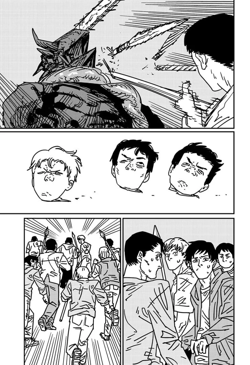 Chainsaw Man Manga Chapter 175 page 3 - Both Hands scene