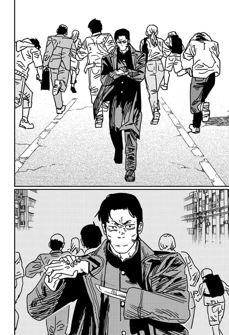 Chainsaw Man Manga Chapter 175 page 4 - Both Hands scene