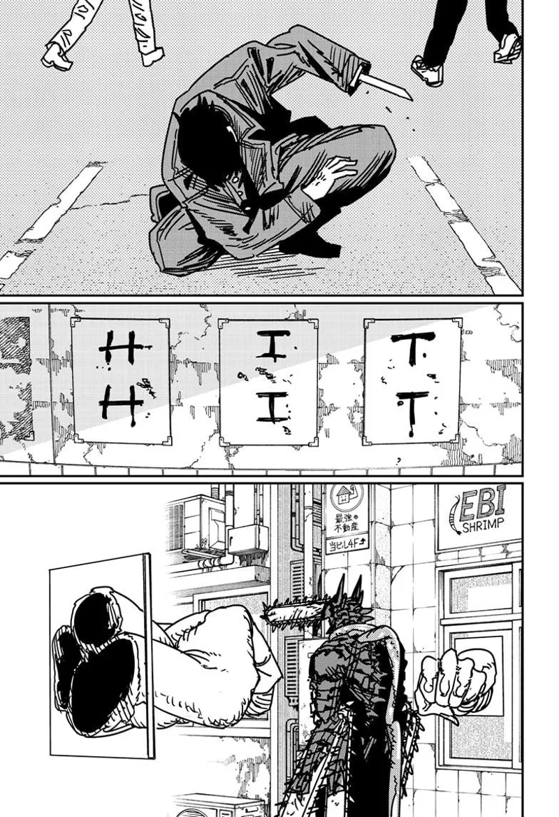 Chainsaw Man Manga Chapter 175 page 5 - Both Hands scene