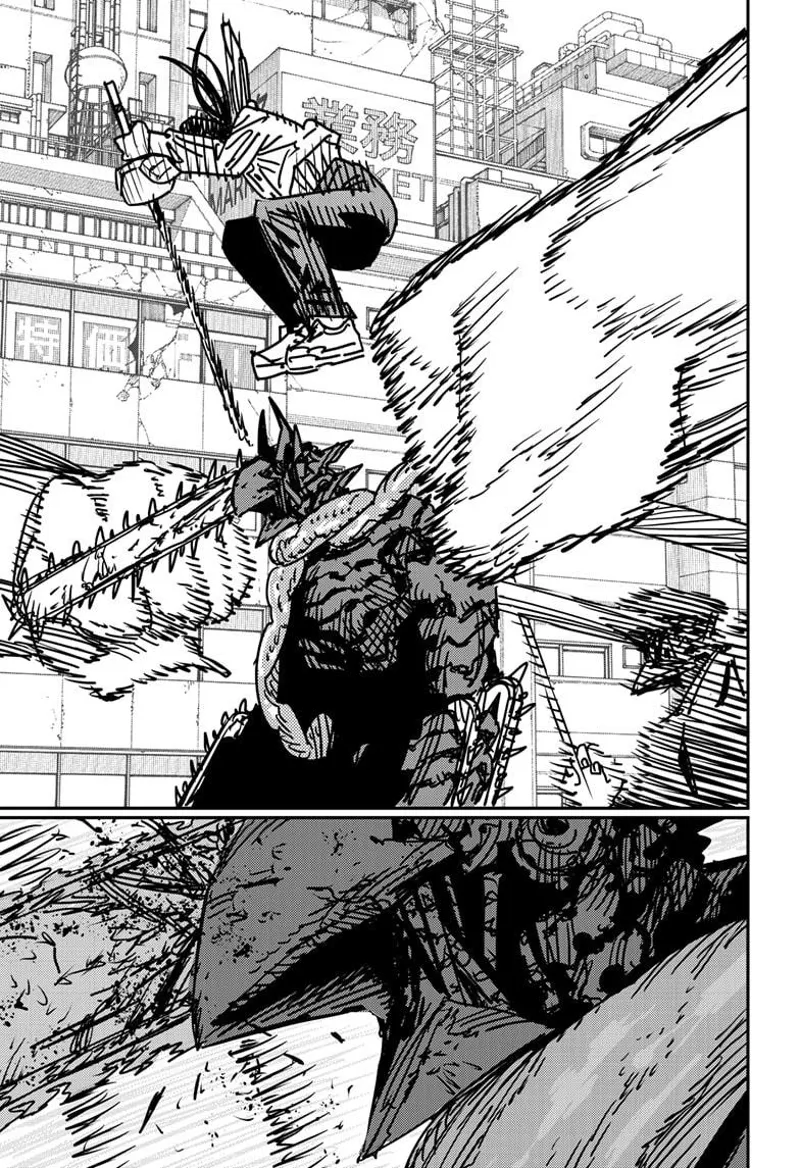 Chainsaw Man Manga Chapter 175 page 7 - Both Hands scene