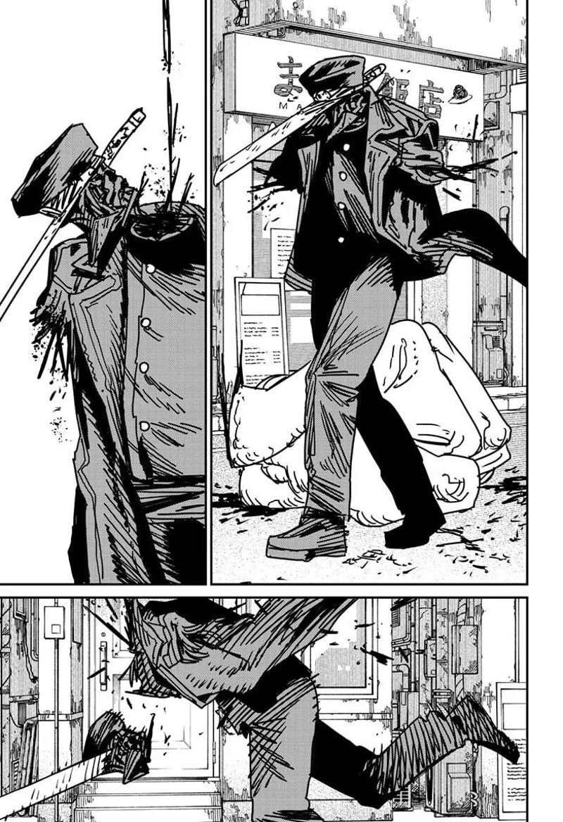 Chainsaw Man Manga Chapter 175 page 9 - Both Hands scene