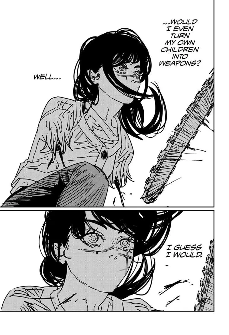 Chainsaw Man Manga Chapter 176 page 11 - Two Children scene