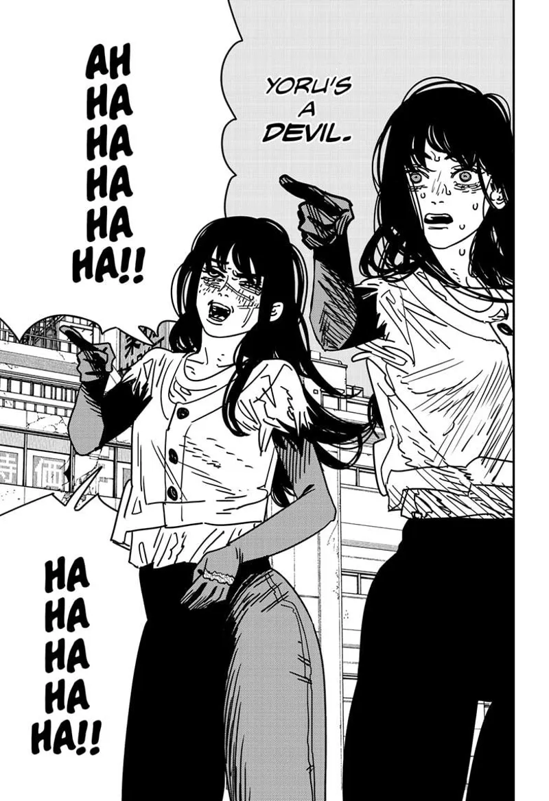 Chainsaw Man Manga Chapter 178 page 11 - Gun Goddess scene