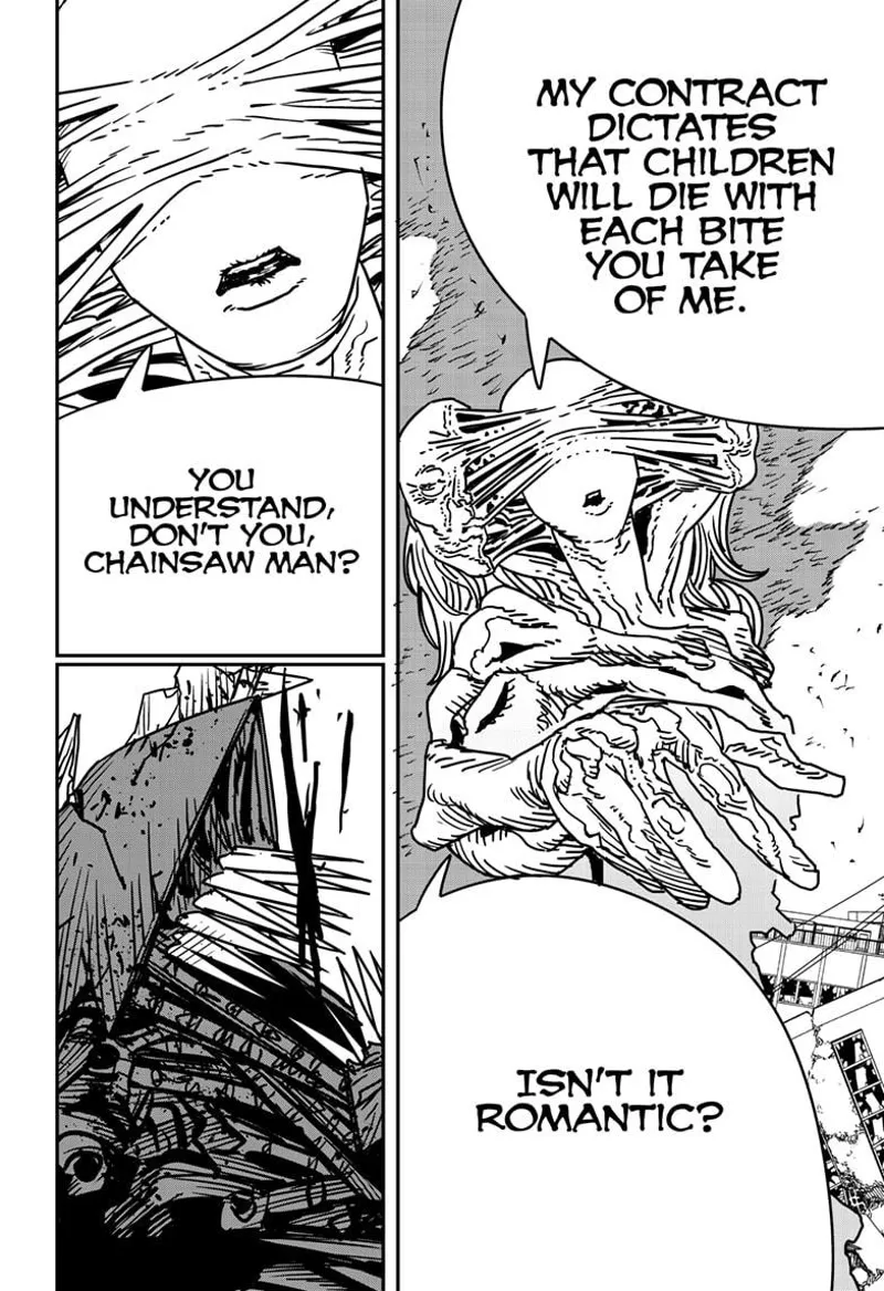 Chainsaw Man Manga Chapter 178 page 16 - Gun Goddess scene