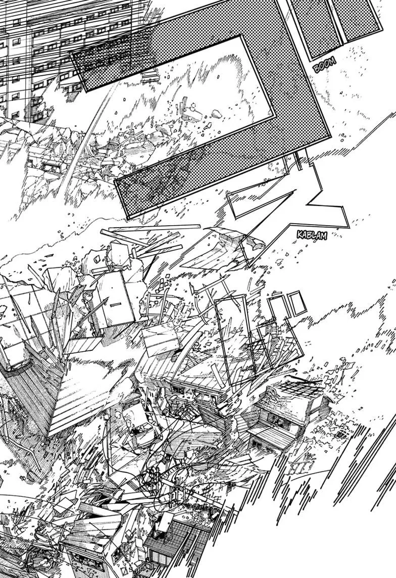 Chainsaw Man Manga Chapter 178 page 6 - Gun Goddess scene