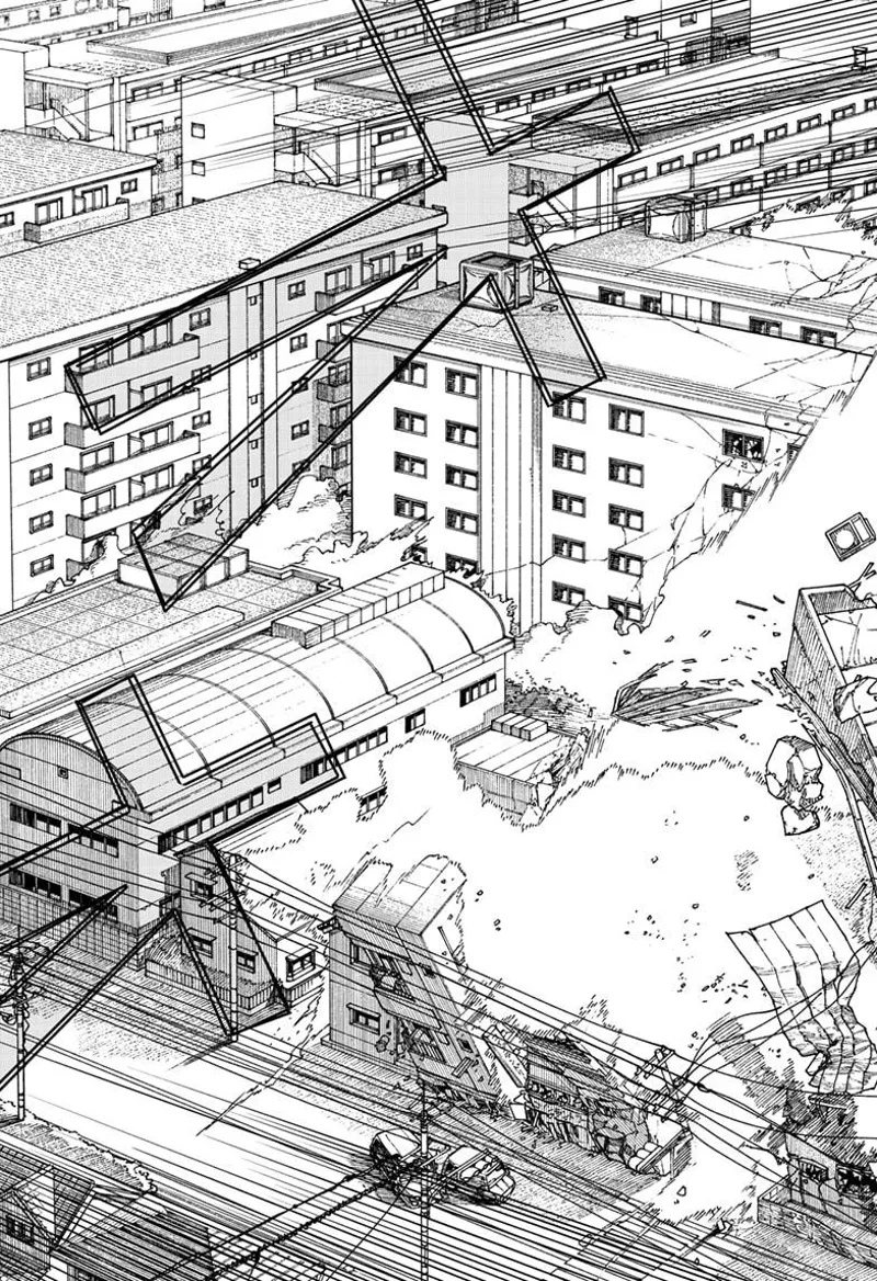 Chainsaw Man Manga Chapter 178 page 7 - Gun Goddess scene