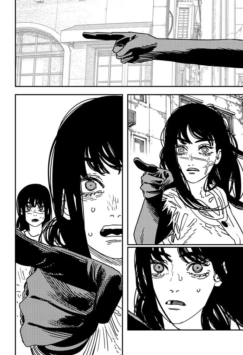 Chainsaw Man Manga Chapter 178 page 8 - Gun Goddess scene
