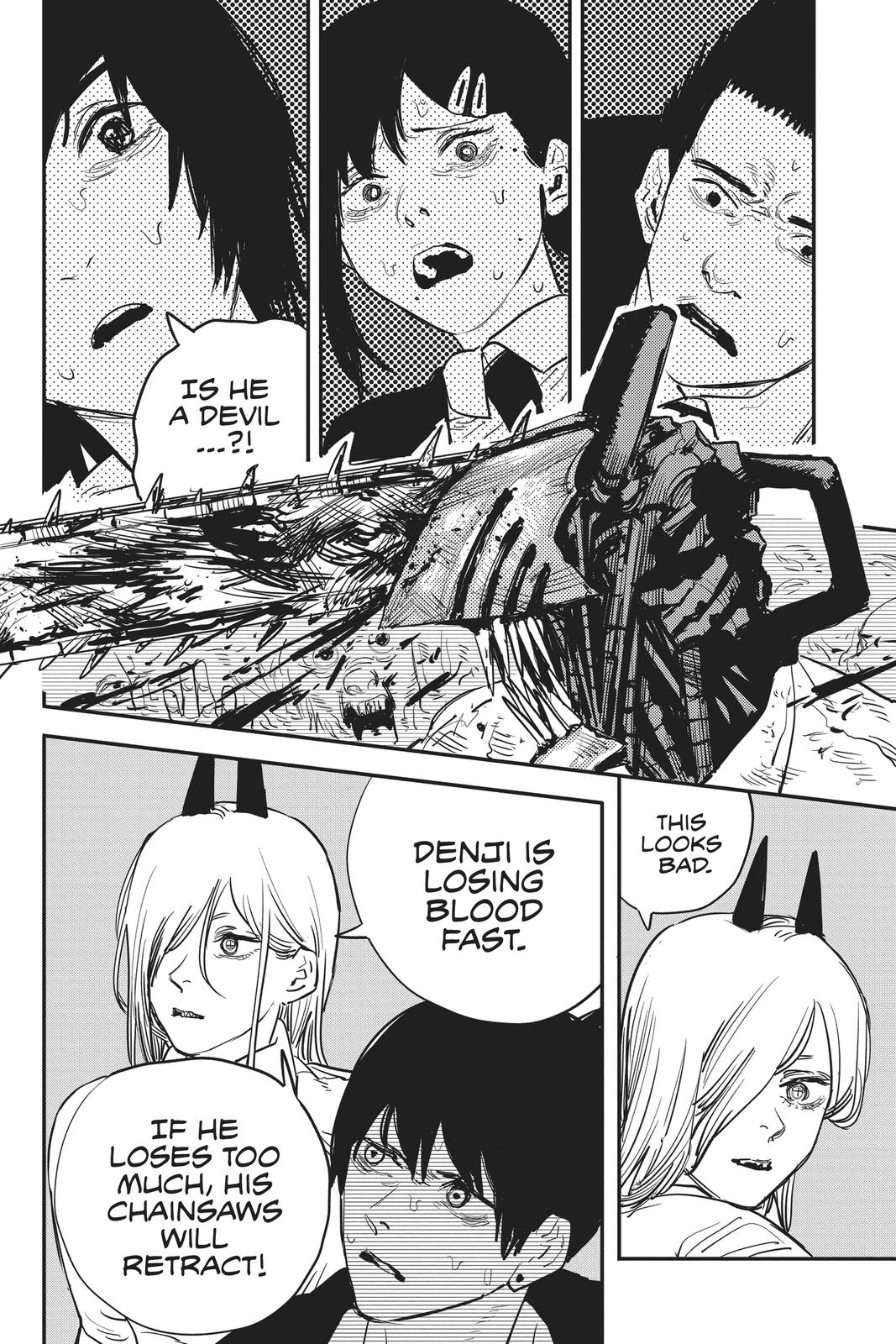 Chainsaw Man Manga Chapter 18 page 18 - Chainsaw vs Eternity scene