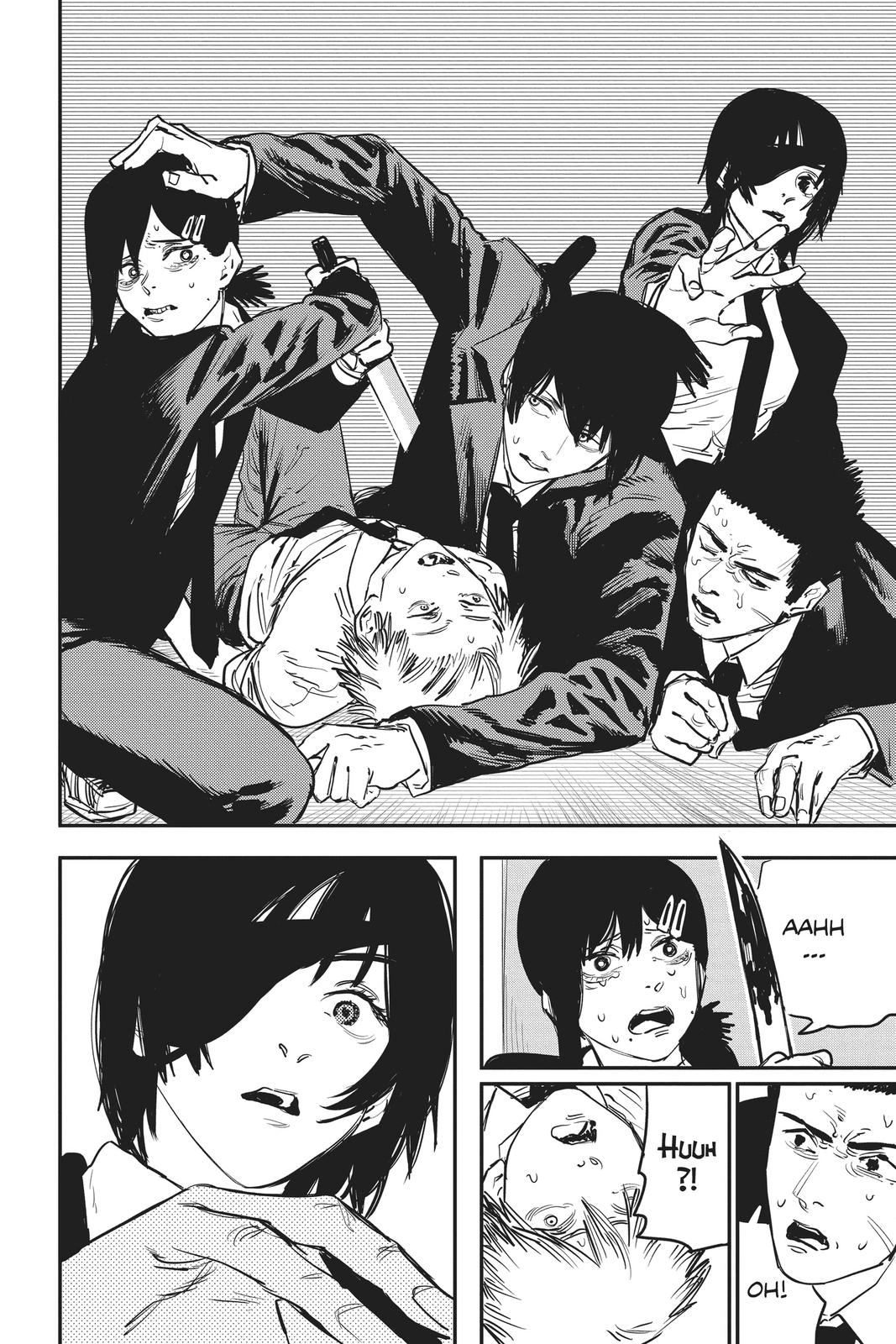 Chainsaw Man Manga Chapter 18 page 4 - Chainsaw vs Eternity scene