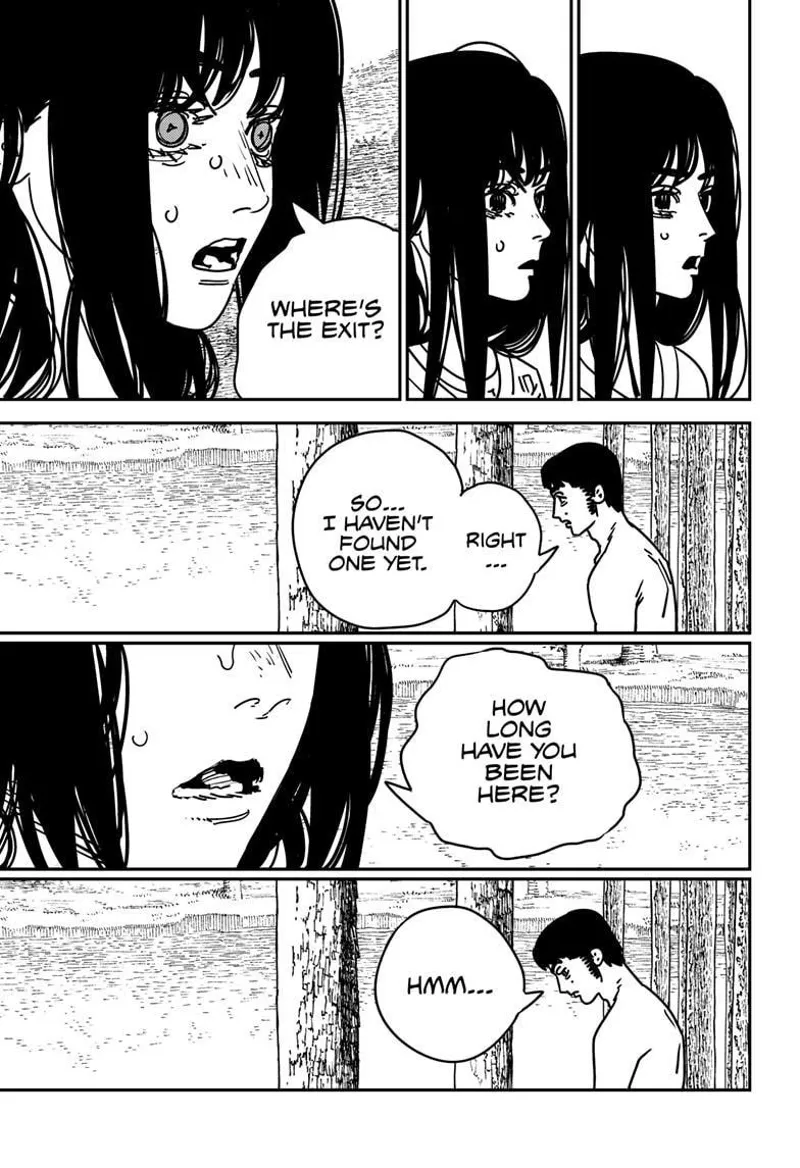 Chainsaw Man Manga Chapter 180 page 13 - Aging's World scene