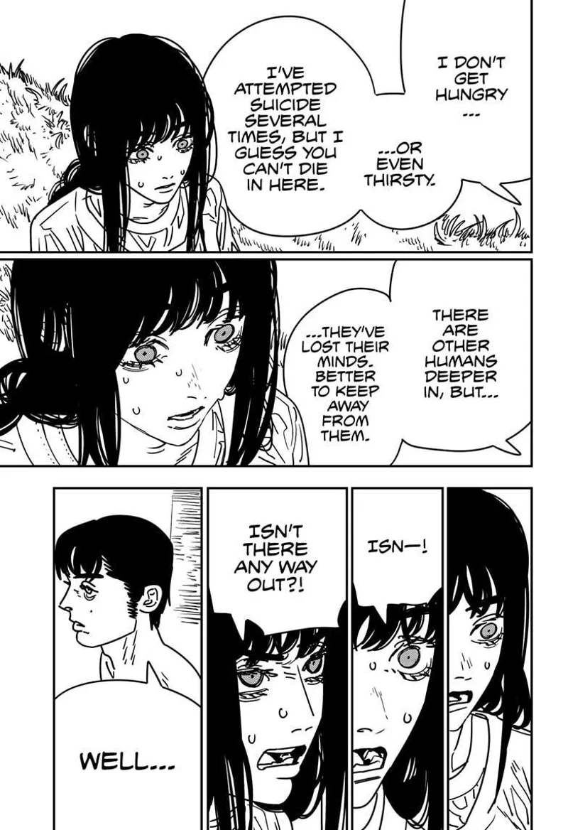 Chainsaw Man Manga Chapter 180 page 15 - Aging's World scene