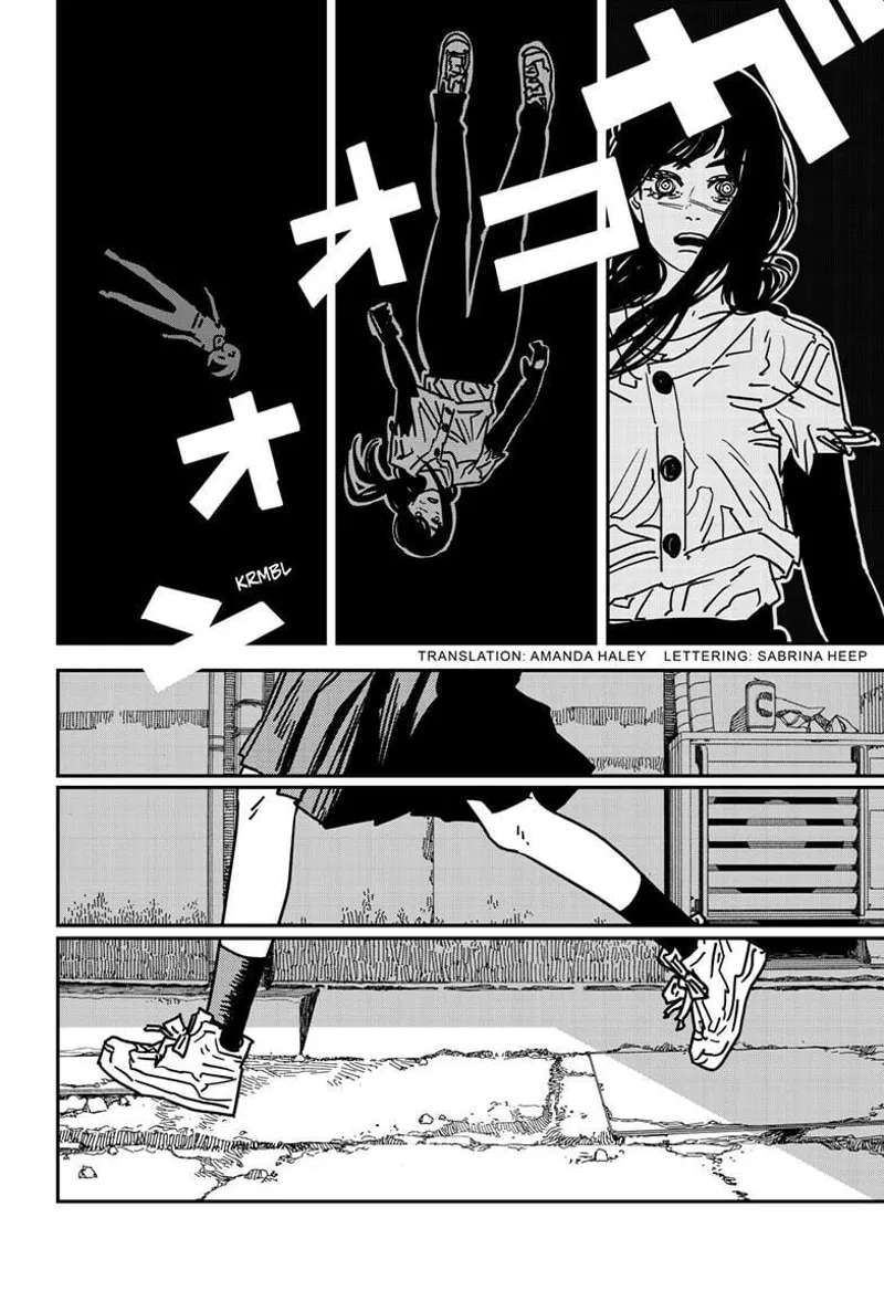 Chainsaw Man Manga Chapter 180 page 2 - Aging's World scene