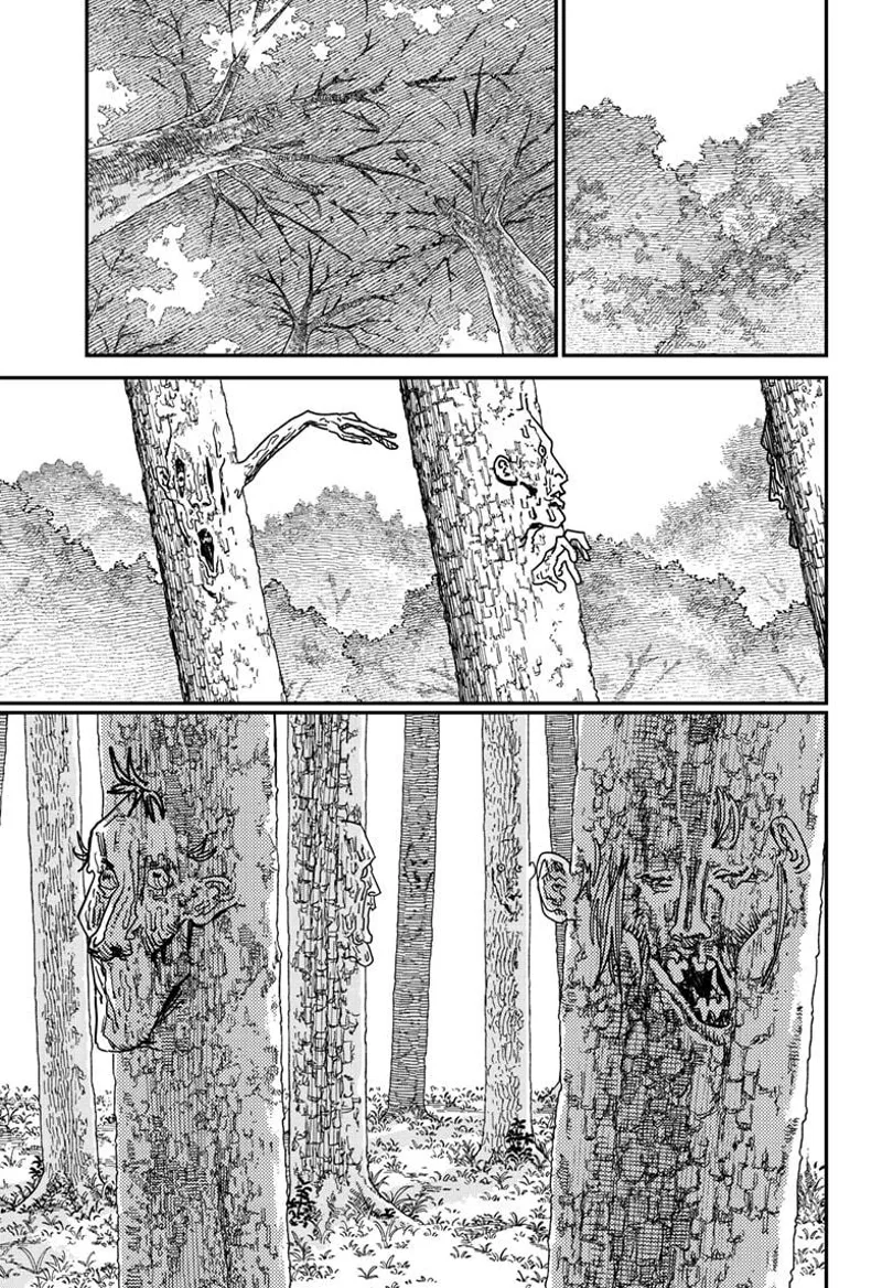 Chainsaw Man Manga Chapter 181 page 12 - Trees on the Mind scene