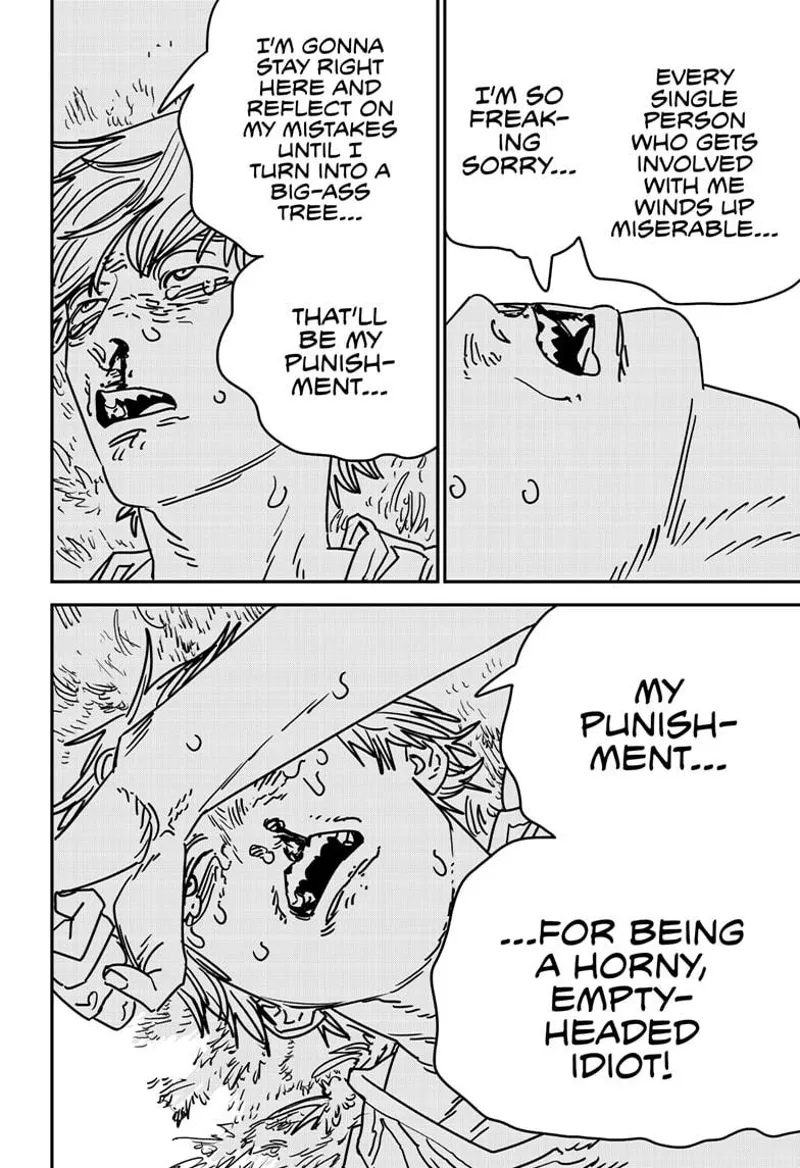 Chainsaw Man Manga Chapter 181 page 15 - Trees on the Mind scene