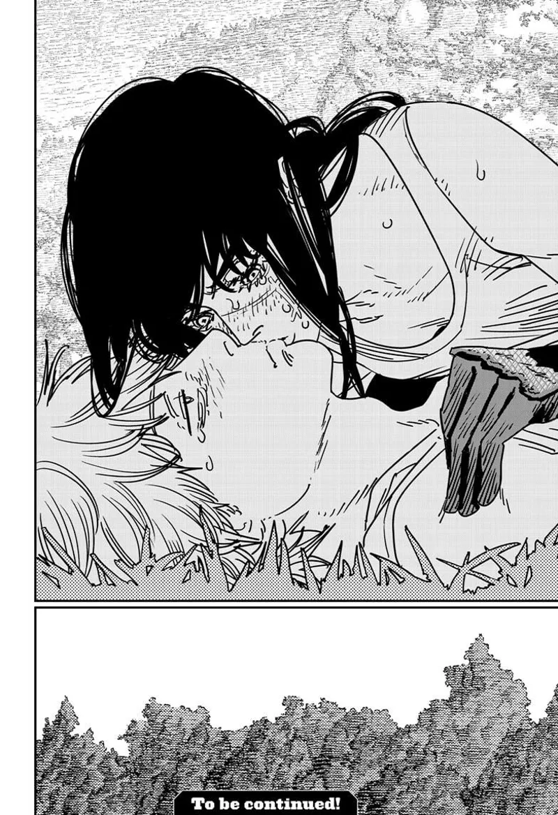 Chainsaw Man Manga Chapter 181 page 17 - Trees on the Mind scene