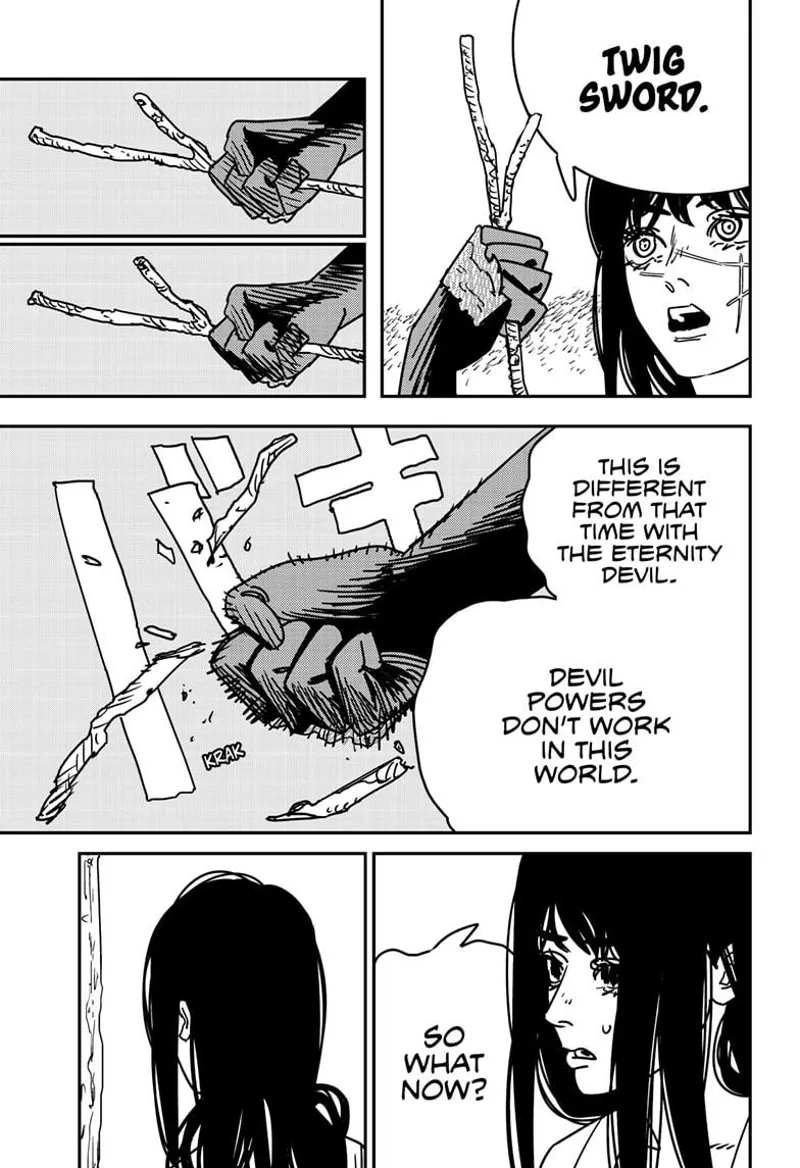 Chainsaw Man Manga Chapter 181 page 4 - Trees on the Mind scene