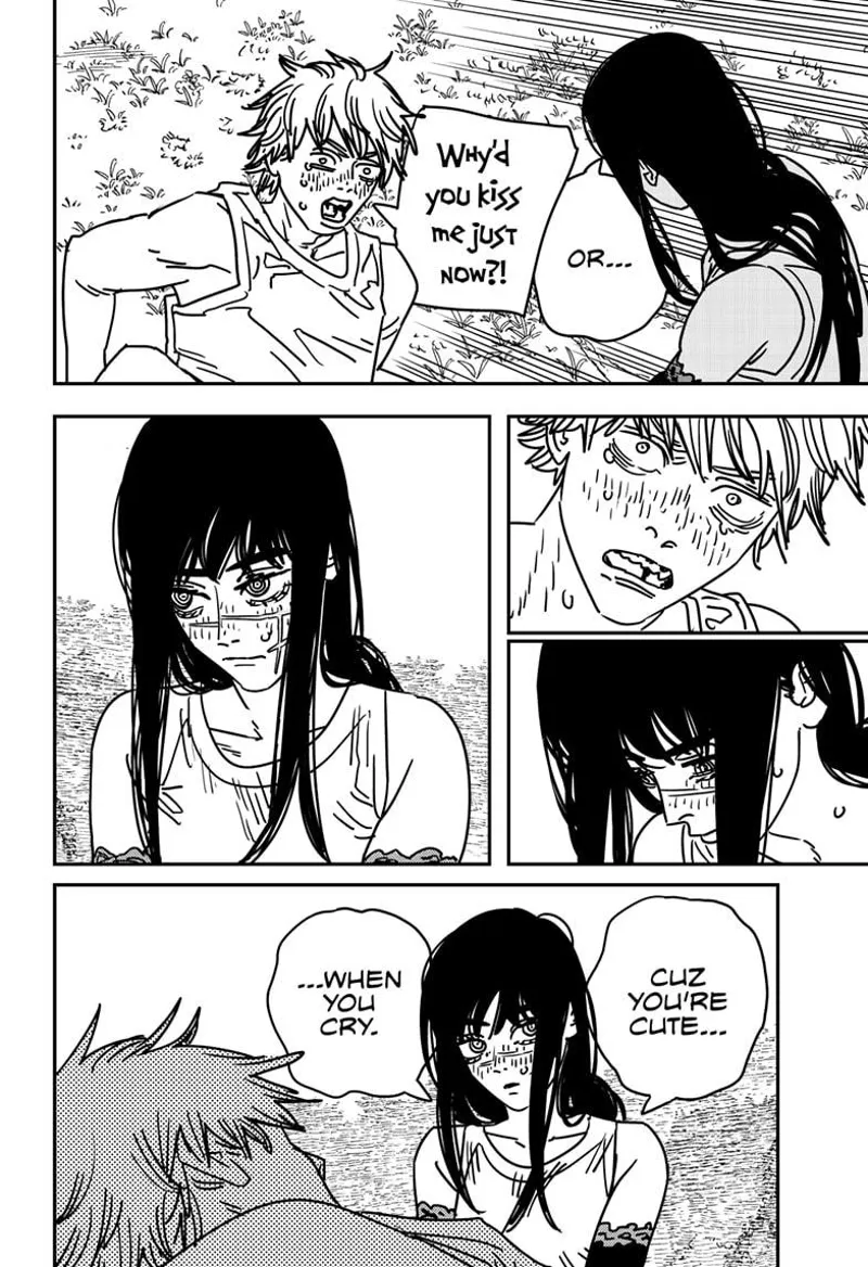 Chainsaw Man Manga Chapter 182 page 2 - Cute scene