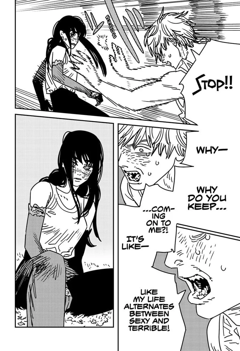 Chainsaw Man Manga Chapter 182 page 4 - Cute scene