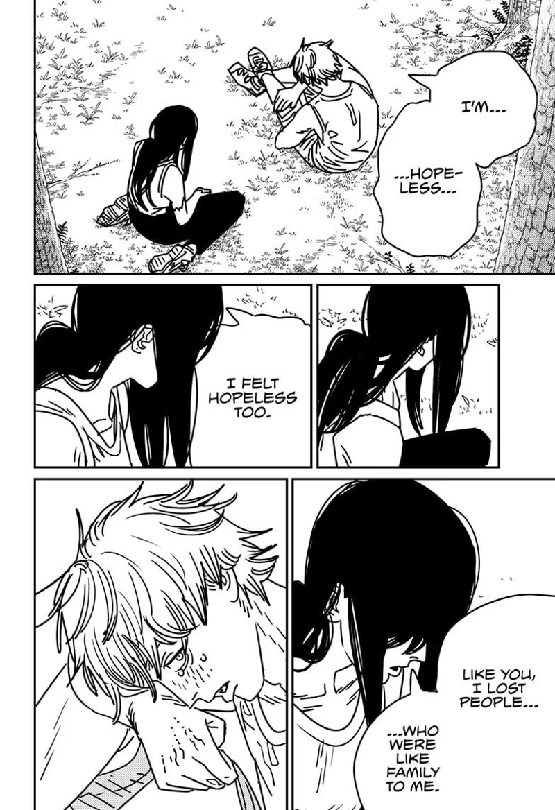 Chainsaw Man Manga Chapter 182 page 6 - Cute scene