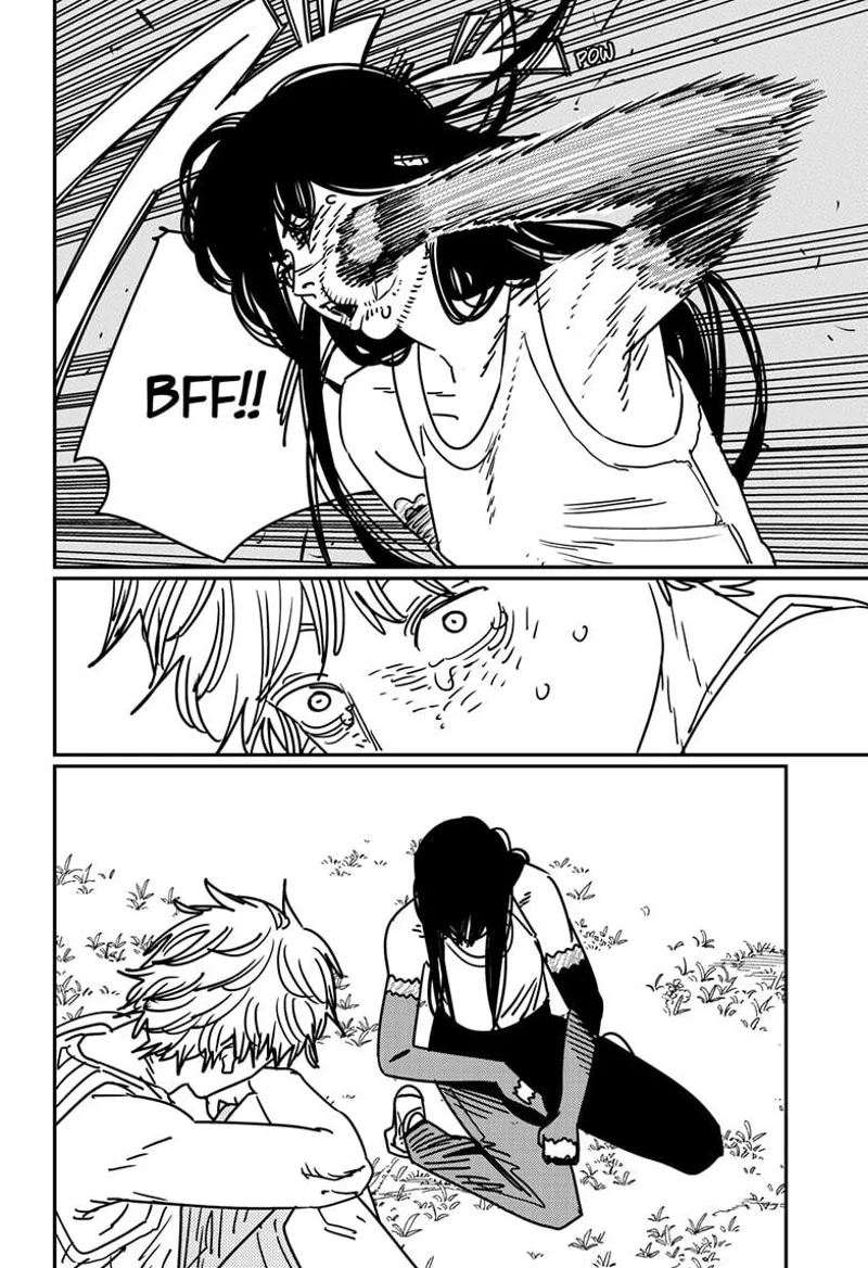 Chainsaw Man Manga Chapter 182 page 8 - Cute scene