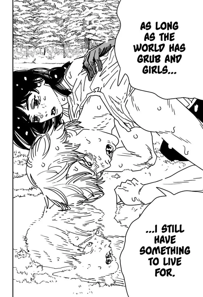 Chainsaw Man Manga Chapter 183 page 12 - Barf, Head, Perv scene