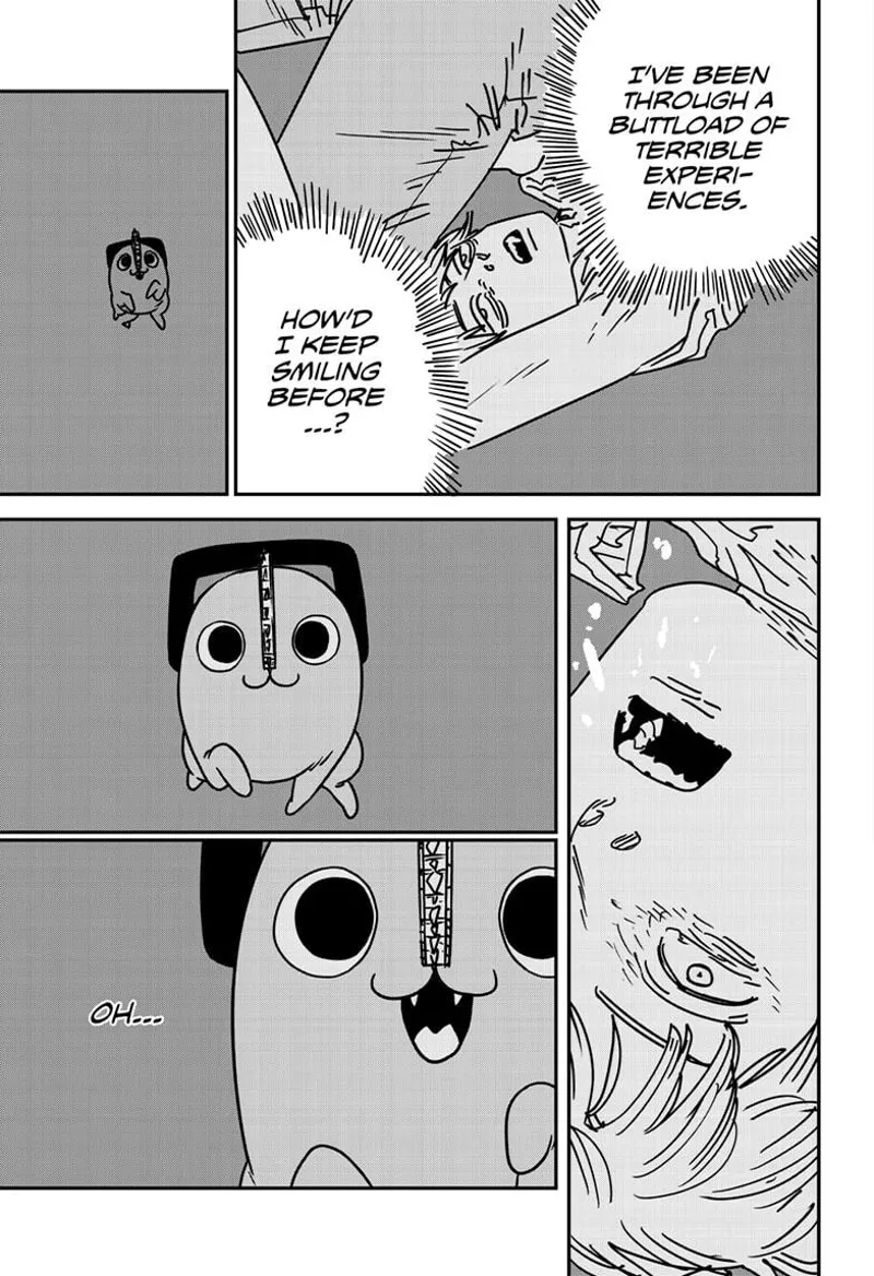 Chainsaw Man Manga Chapter 183 page 7 - Barf, Head, Perv scene