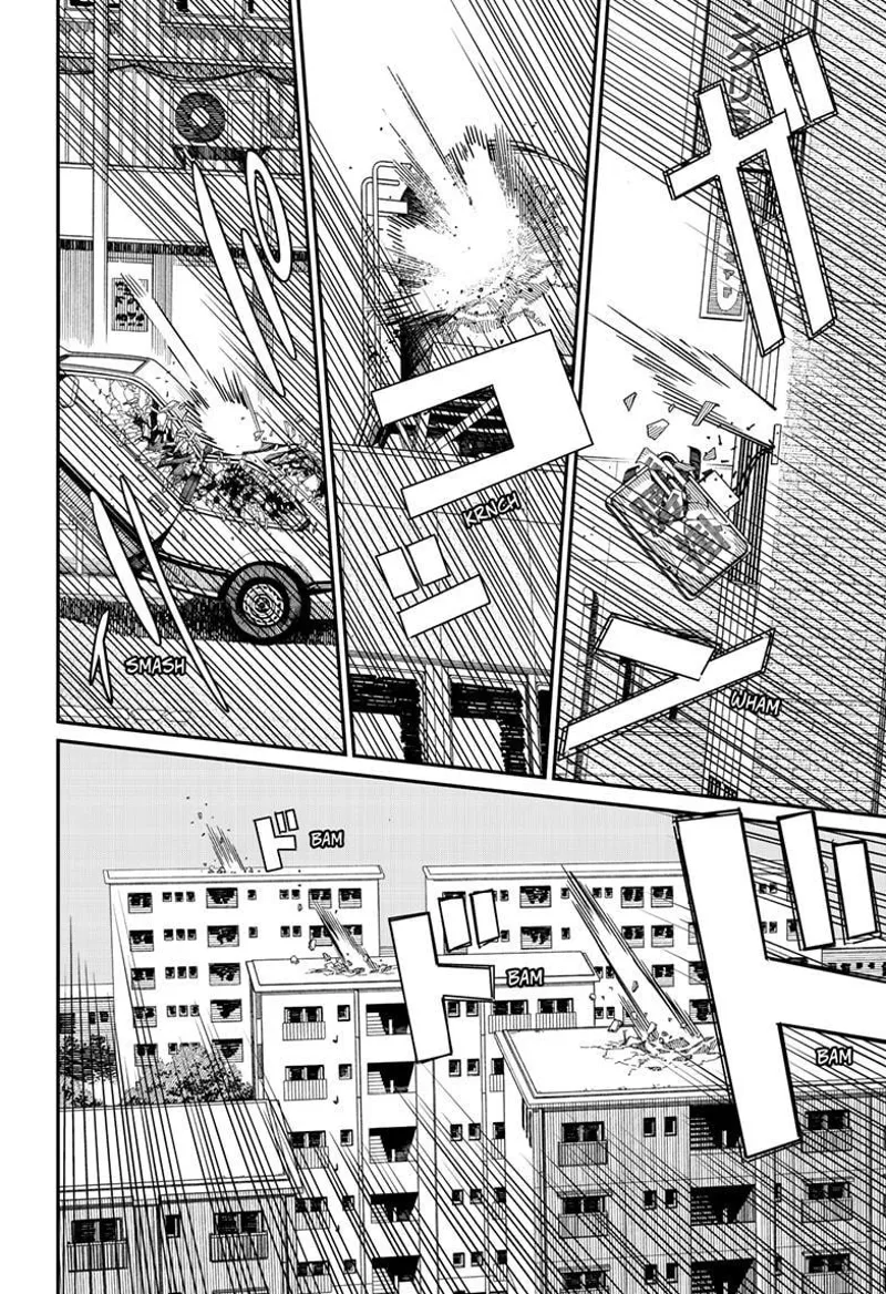 Chainsaw Man Manga Chapter 186 page 2 - Yank, Blorsh, Bdroom scene