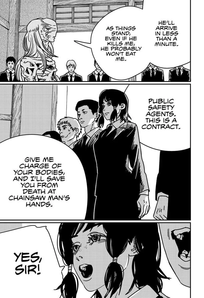 Chainsaw Man Manga Chapter 186 page 3 - Yank, Blorsh, Bdroom scene