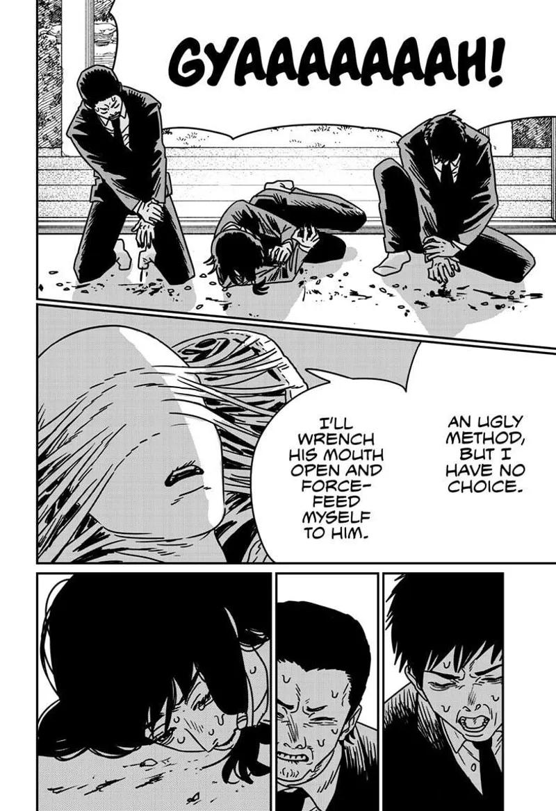 Chainsaw Man Manga Chapter 186 page 6 - Yank, Blorsh, Bdroom scene