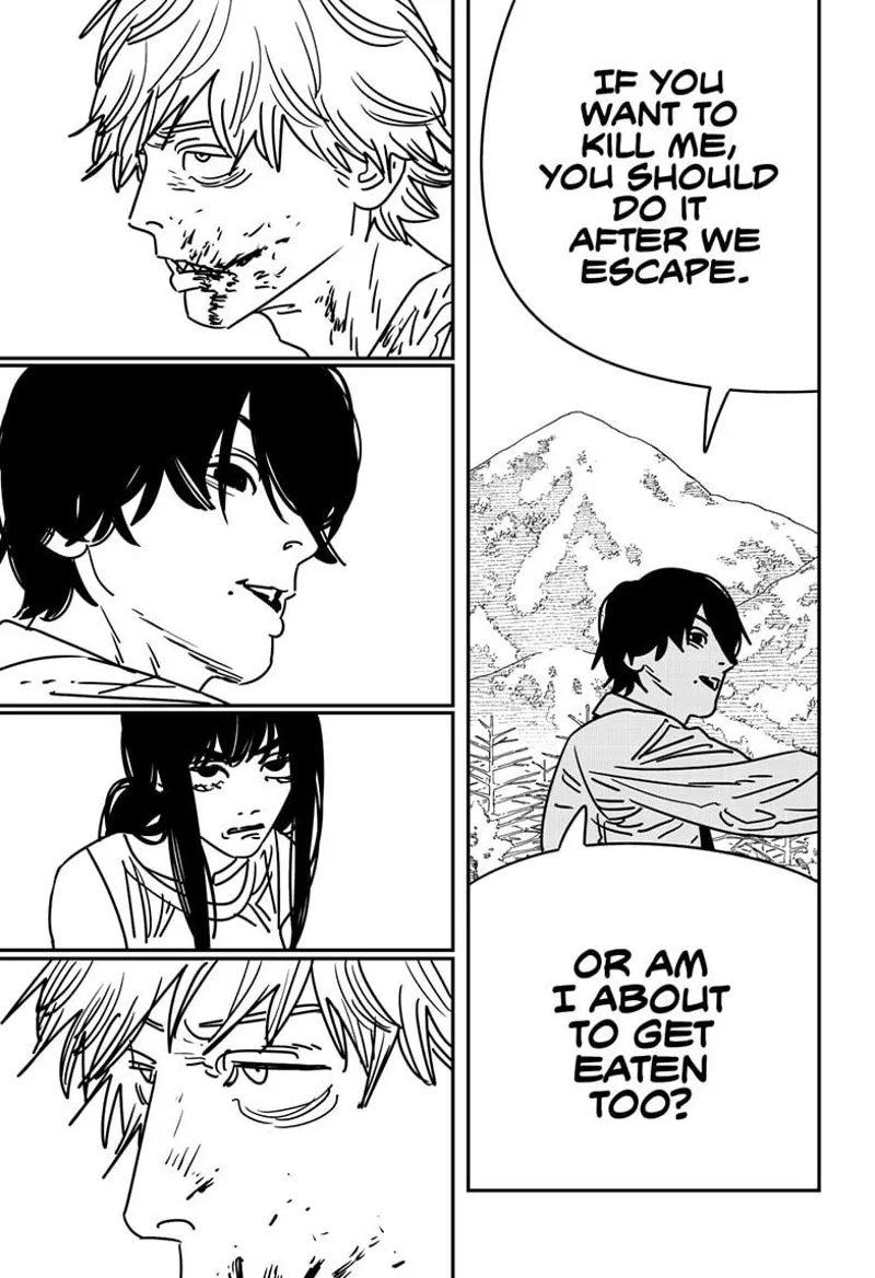 Chainsaw Man Manga Chapter 188 page 11 - Octopus, War, Chainsaw scene
