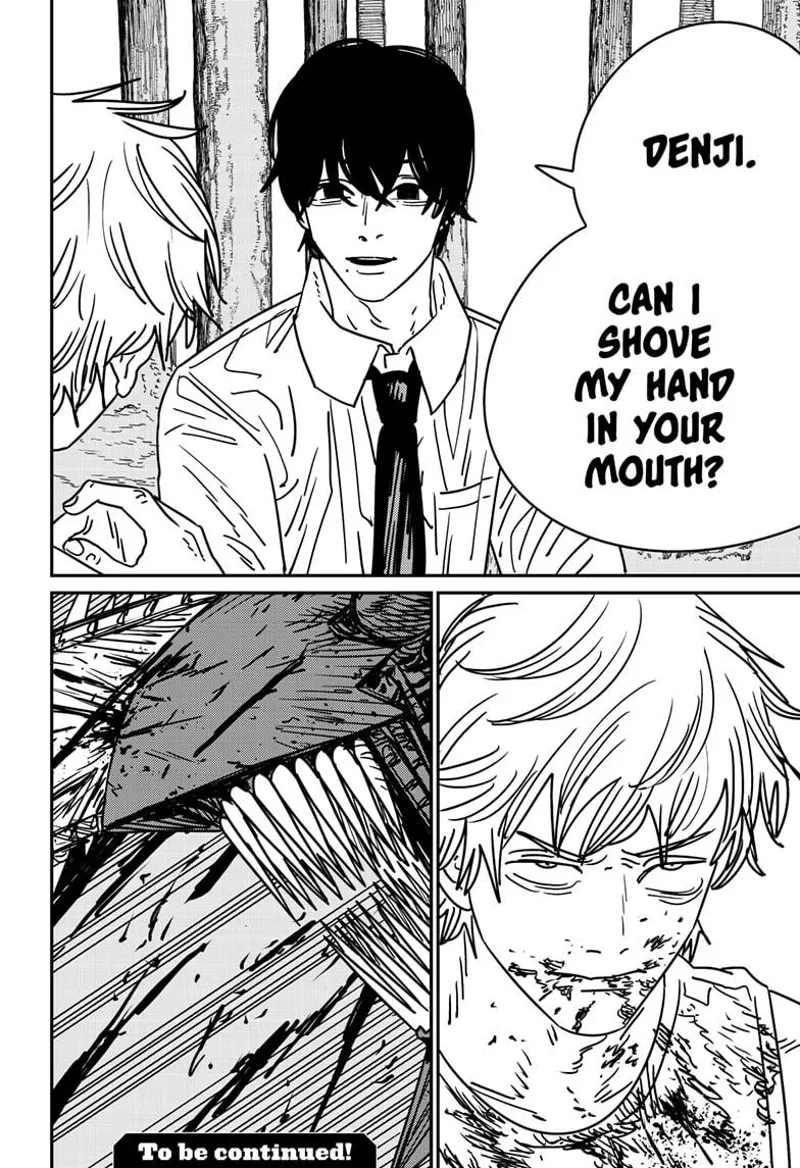 Chainsaw Man Manga Chapter 188 page 14 - Octopus, War, Chainsaw scene