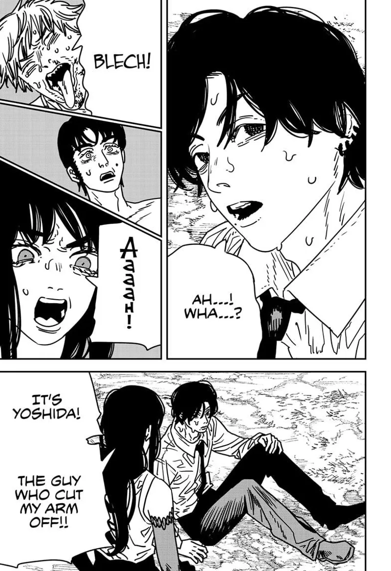 Chainsaw Man Manga Chapter 188 page 3 - Octopus, War, Chainsaw scene