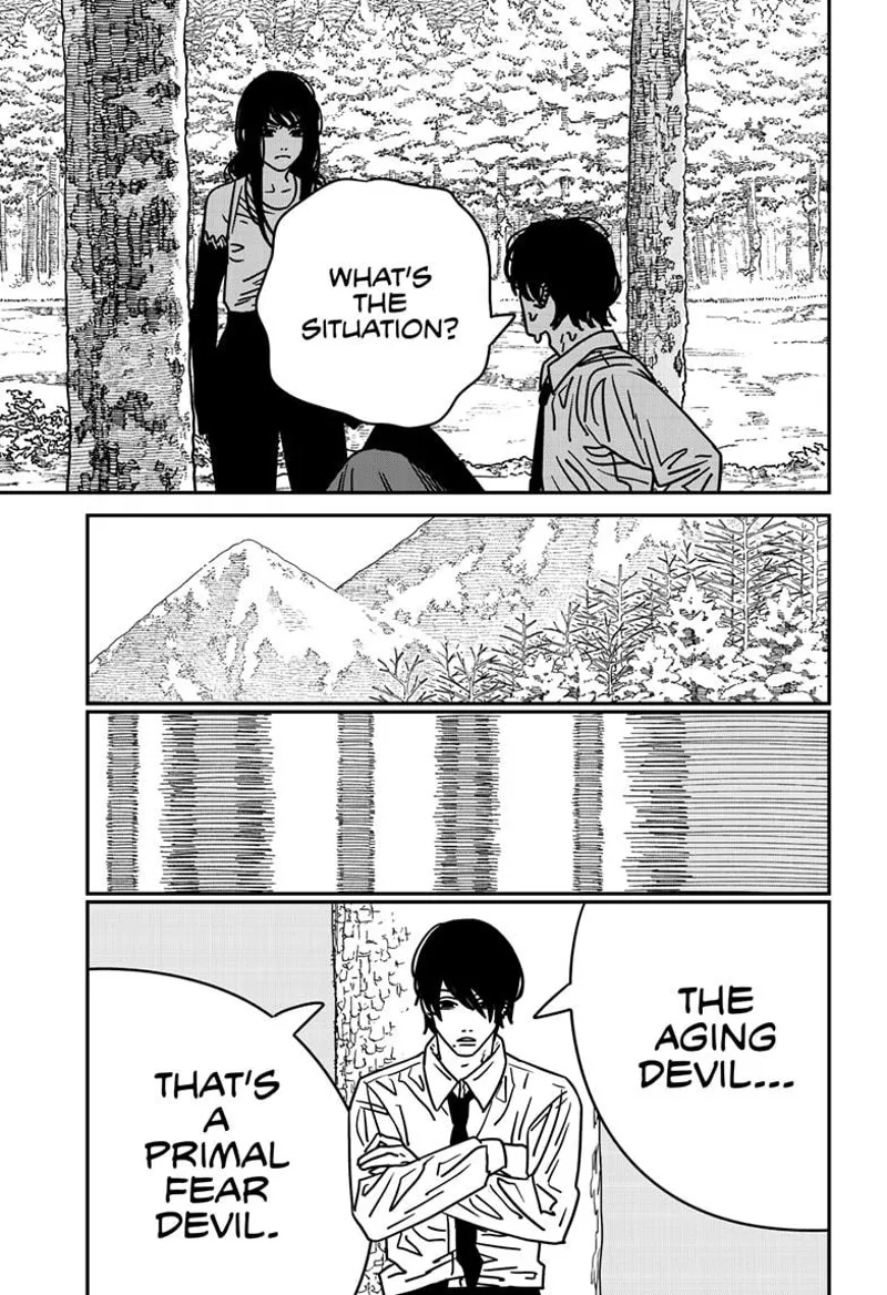 Chainsaw Man Manga Chapter 188 page 5 - Octopus, War, Chainsaw scene