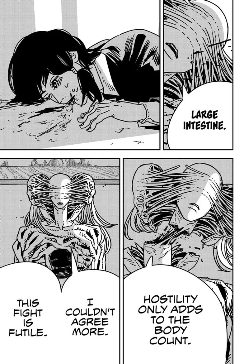 Chainsaw Man Manga Chapter 189 page 11 - Heart Pass, Octopus scene