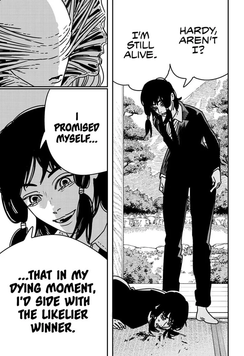 Chainsaw Man Manga Chapter 189 page 13 - Heart Pass, Octopus scene