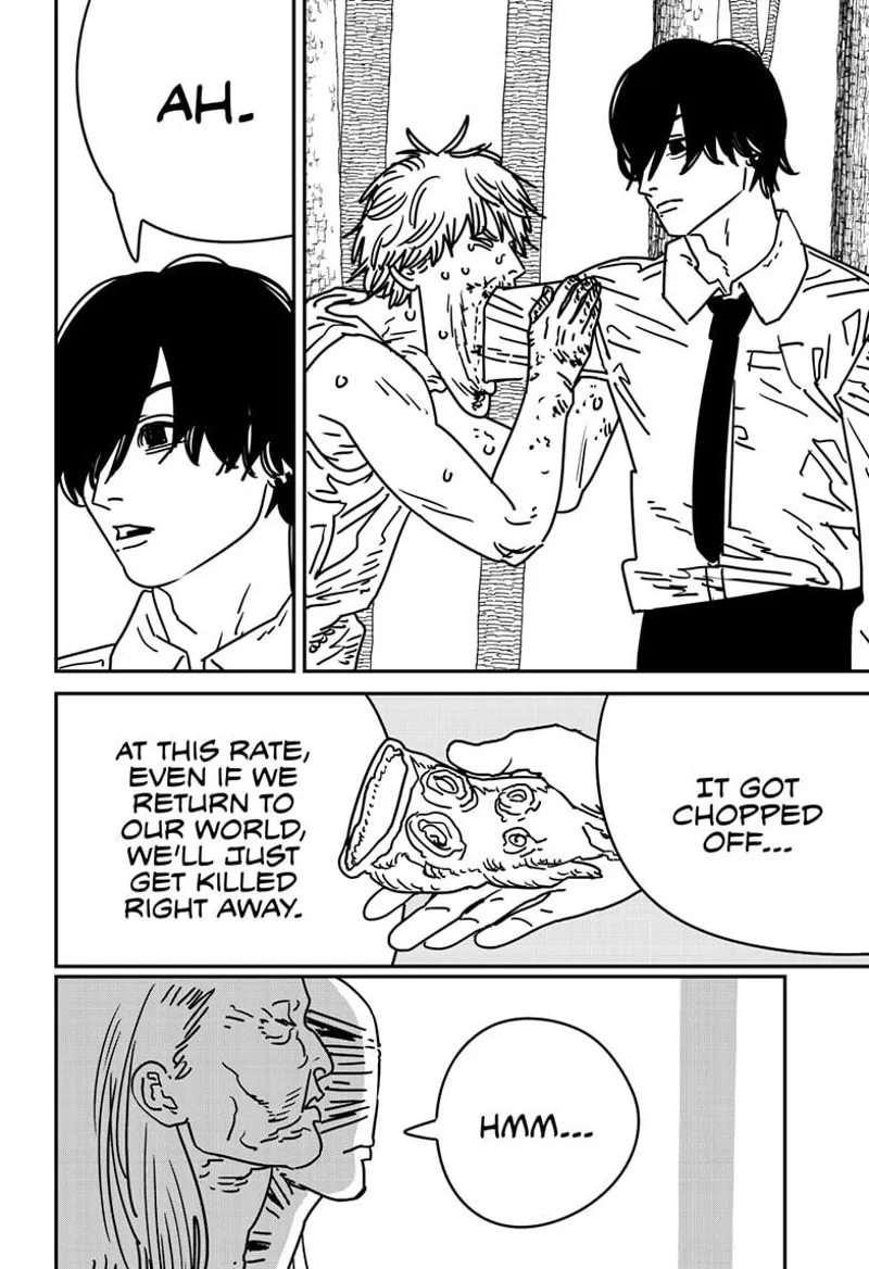 Chainsaw Man Manga Chapter 189 page 2 - Heart Pass, Octopus scene