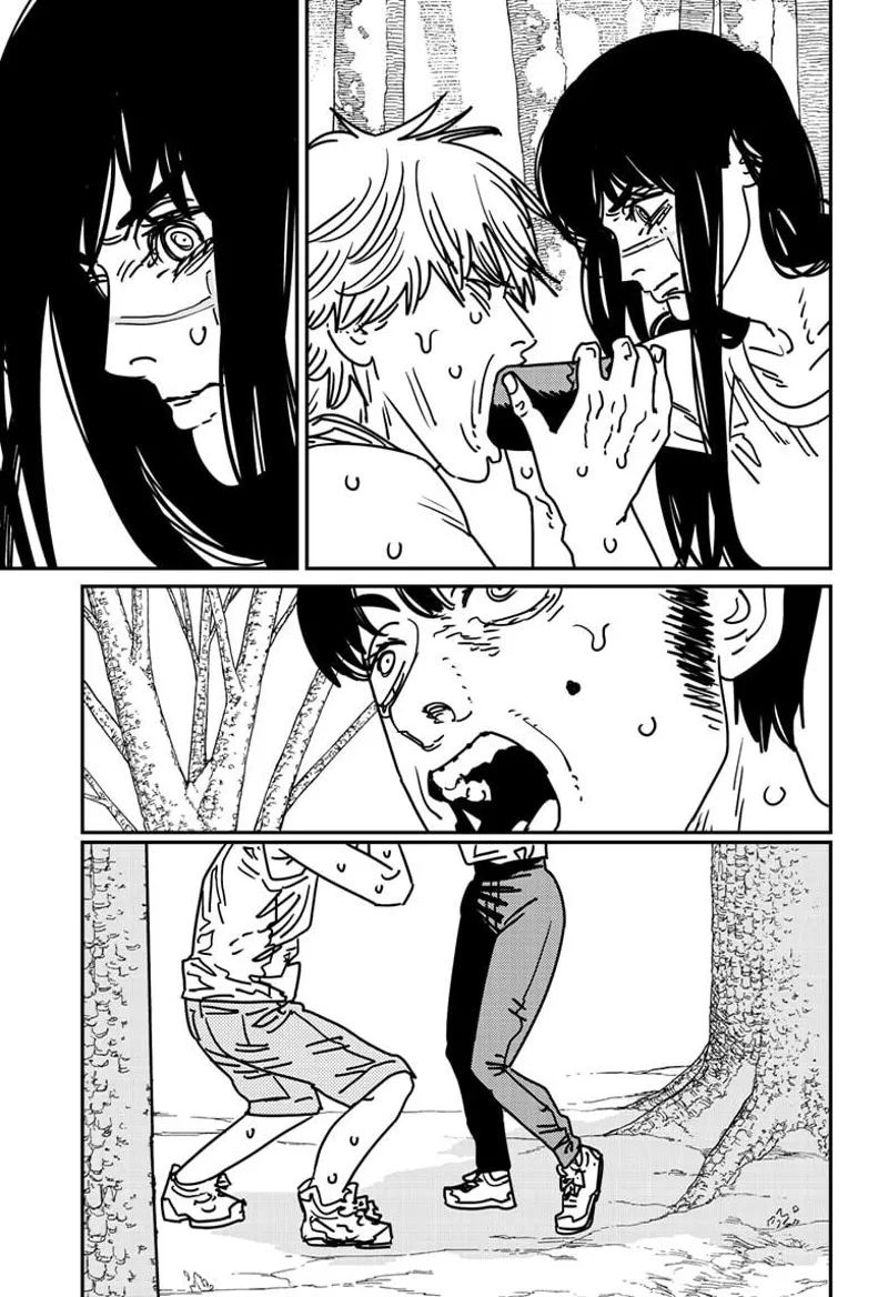 Chainsaw Man Manga Chapter 189 page 5 - Heart Pass, Octopus scene