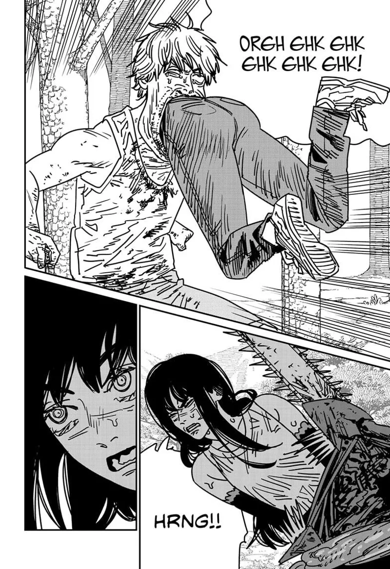 Chainsaw Man Manga Chapter 189 page 6 - Heart Pass, Octopus scene