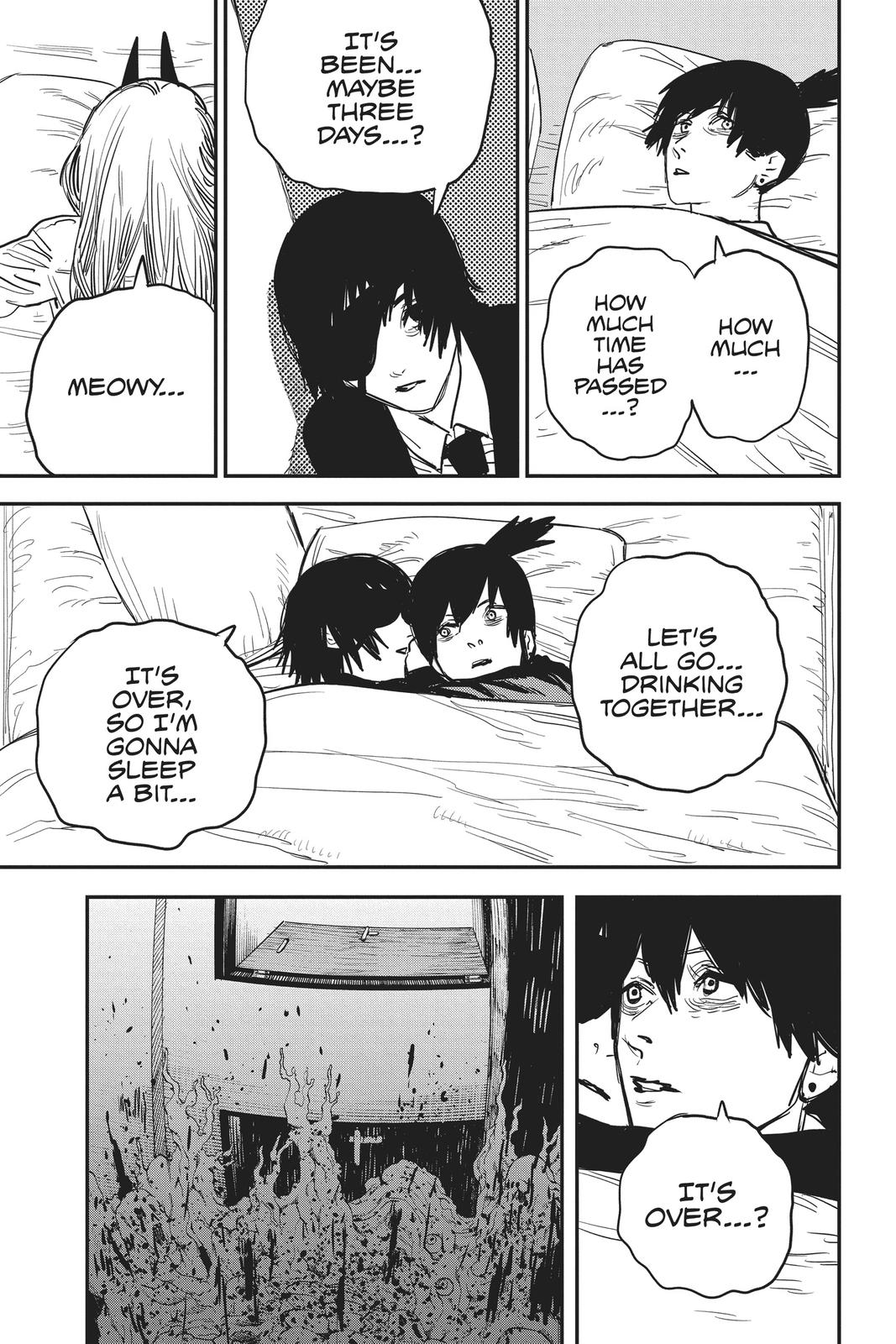 Chainsaw Man Manga Chapter 19 page 16 - Nobel Prize scene